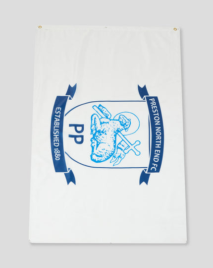 PRESTON NORTH END CREST FLAG