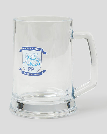PRESTON NORTH END LARGE TANKARD GLASS