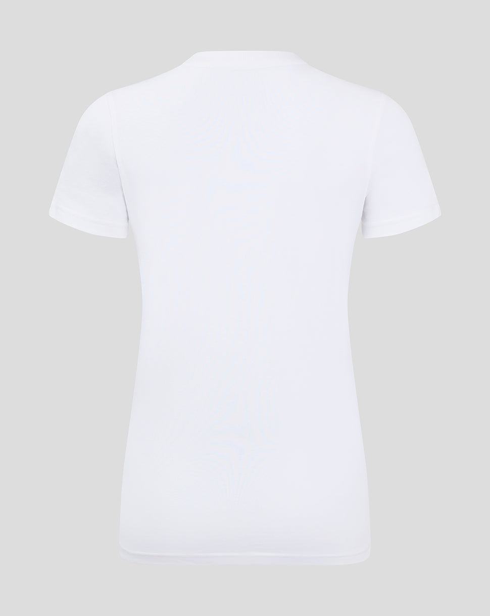 WOMEN'S 24/25 CORE COTTTON T-SHIRT - WHITE