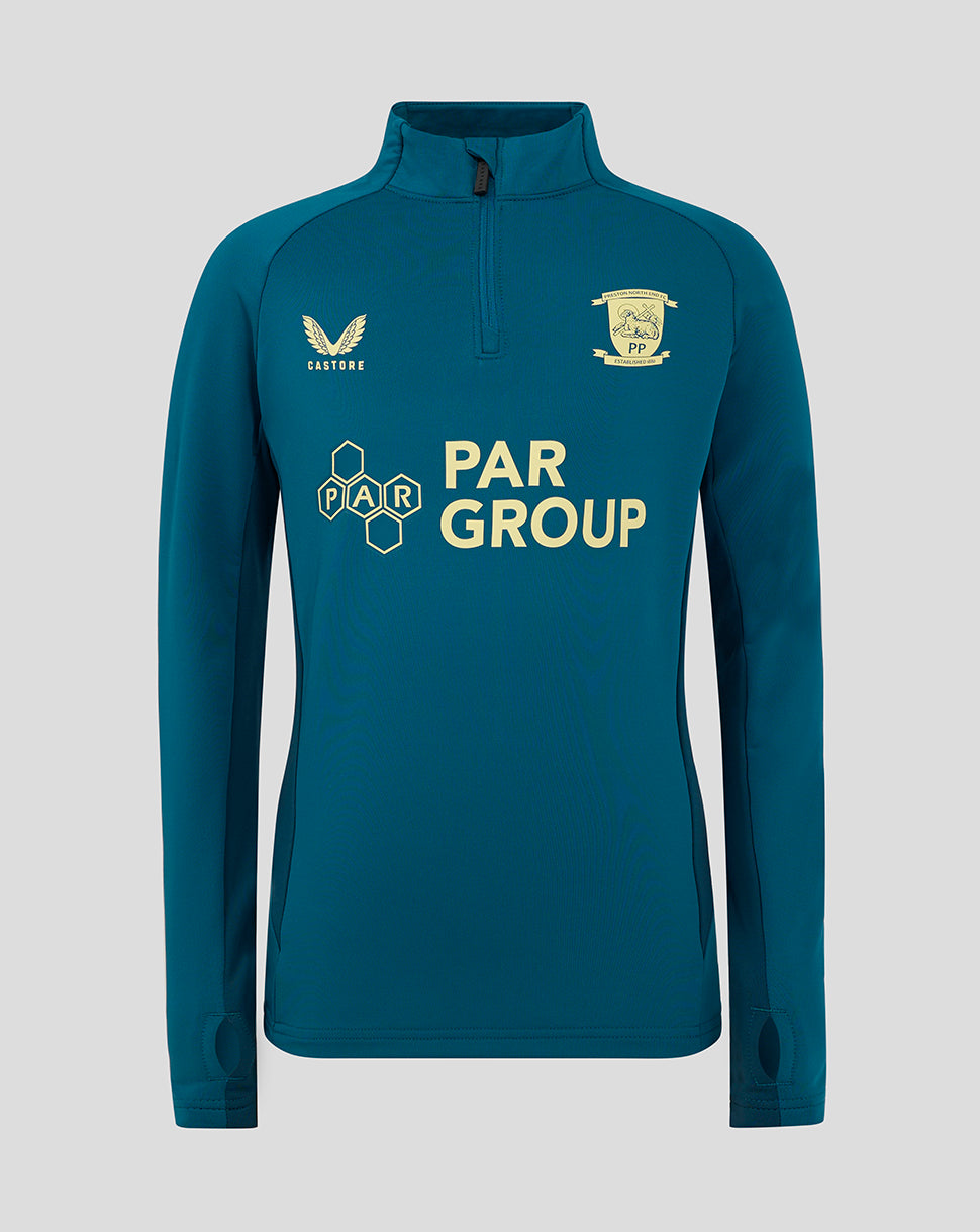 MEN'S 24/25 TRAINING QUARTER ZIP - BLUE