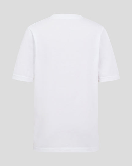 JUNIOR 24/25 CORE CREST T-SHIRT 1 - WHITE