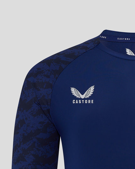 MEN'S 25/26 TRAINING SHORT SLEEVE TEE - BLUE