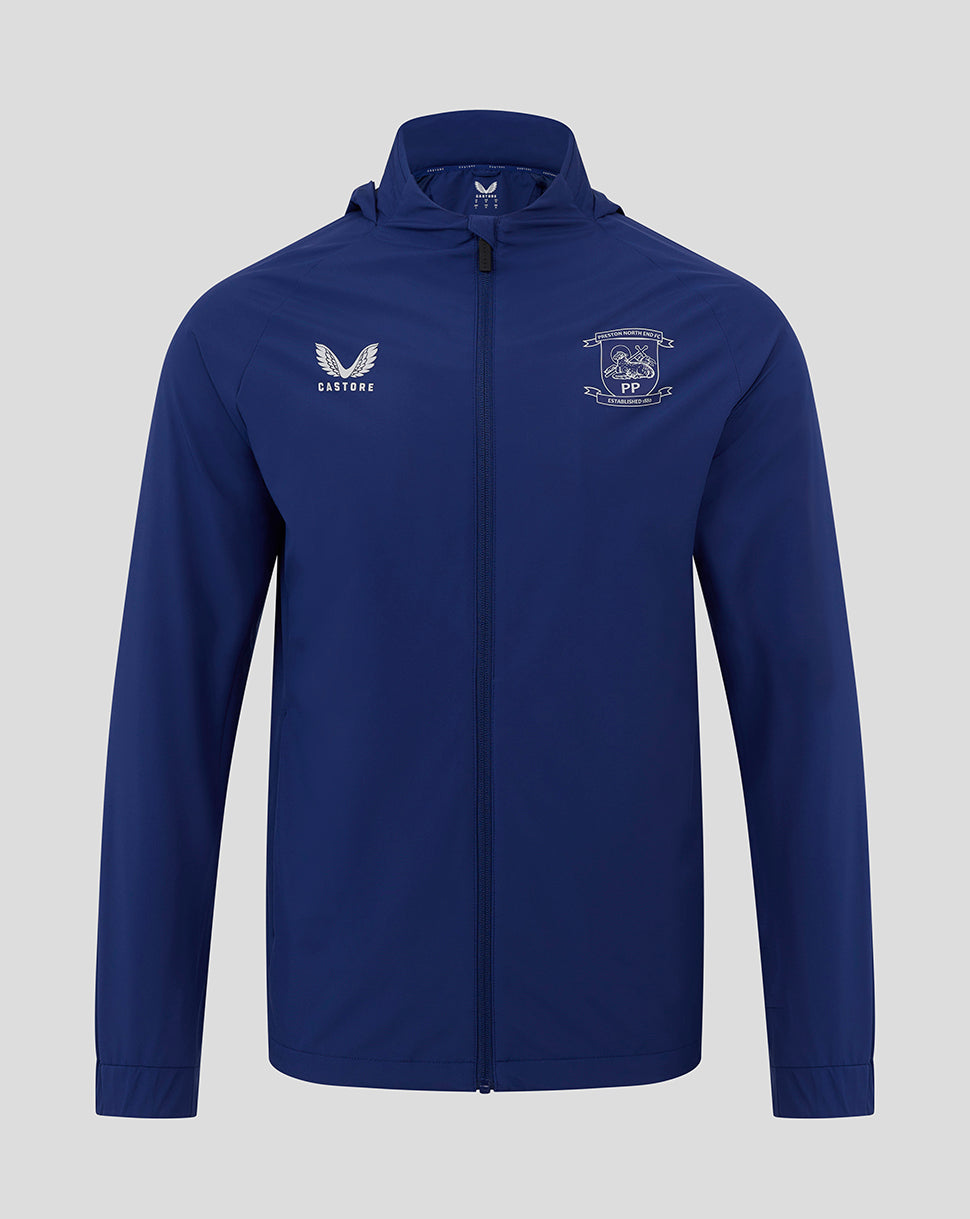 MEN'S 25/26 TRAINING PACKABLE HOOD SHOWER JACKET