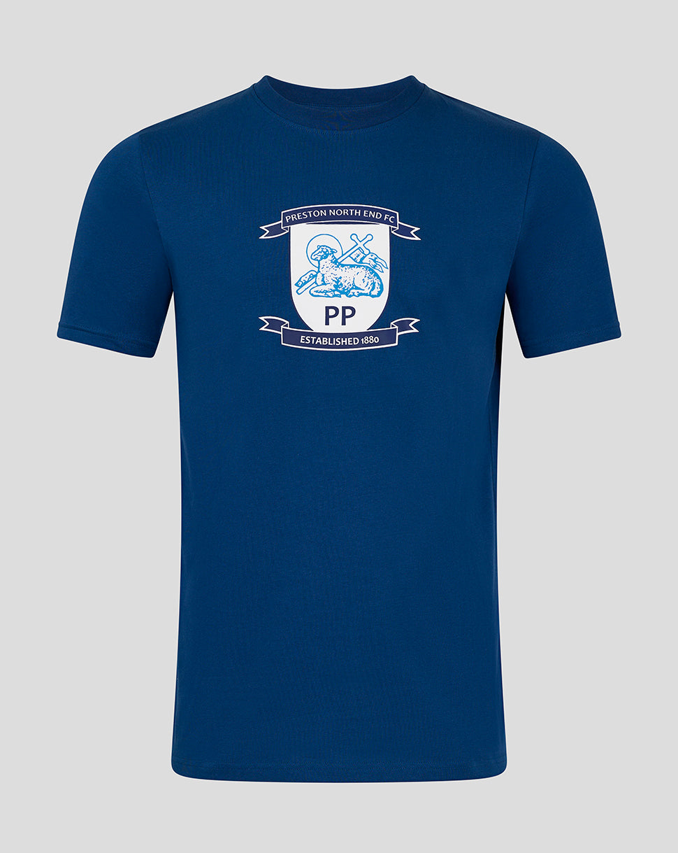 MEN'S 24/25 CREST T-SHIRT - NAVY