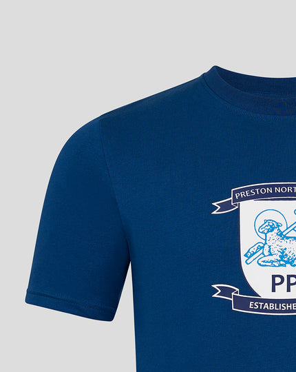 MEN'S 24/25 CREST T-SHIRT - NAVY