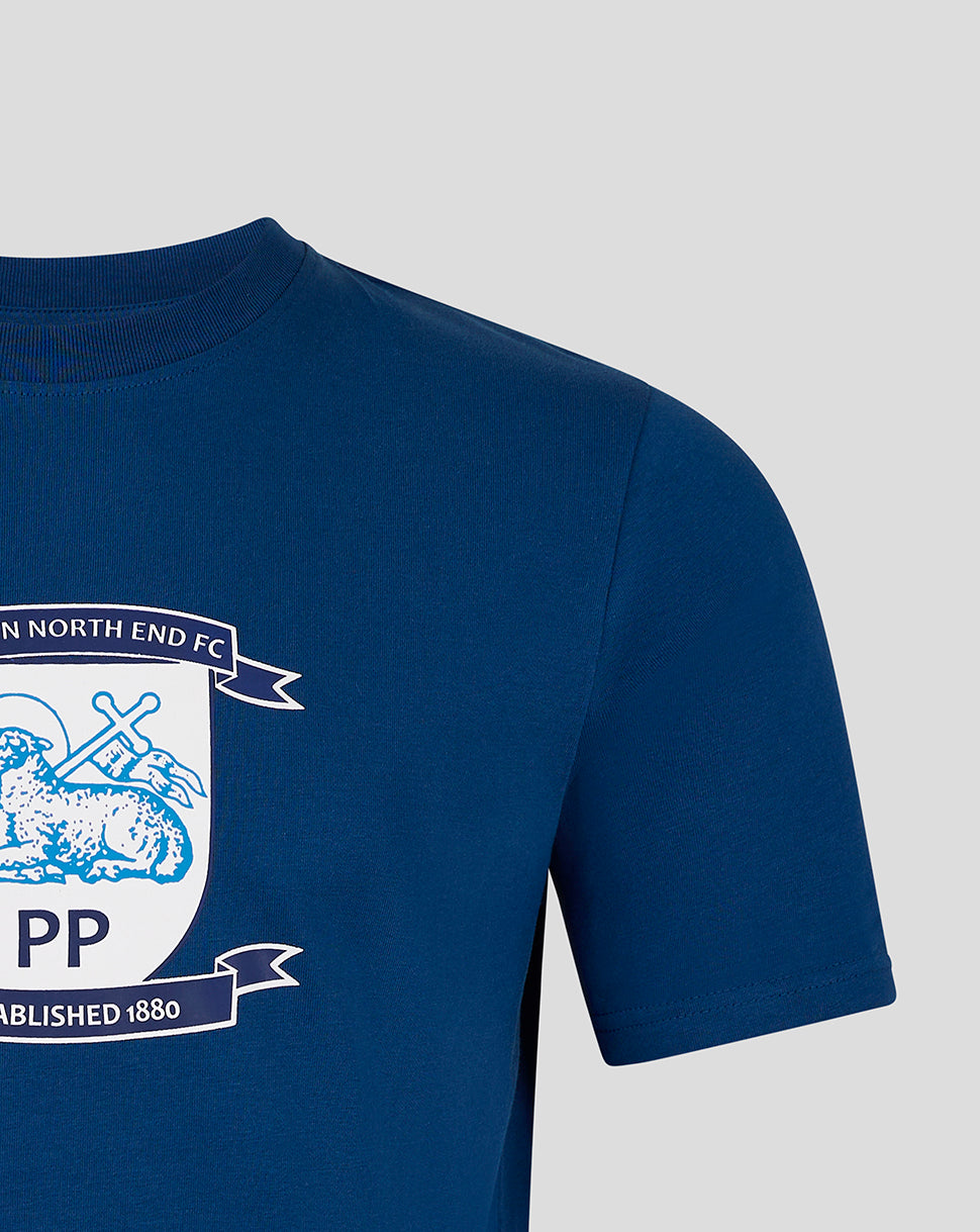 MEN'S 24/25 CREST T-SHIRT - NAVY