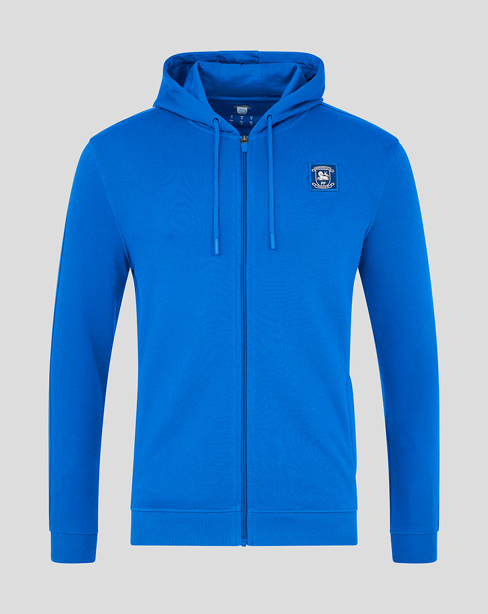 MEN'S 24/25 CLASSIC FULL ZIP HOODY - BLUE