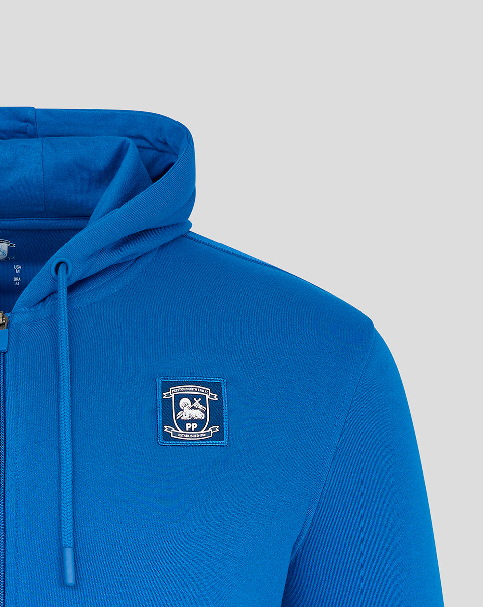 MEN'S 24/25 CLASSIC FULL ZIP HOODY - BLUE