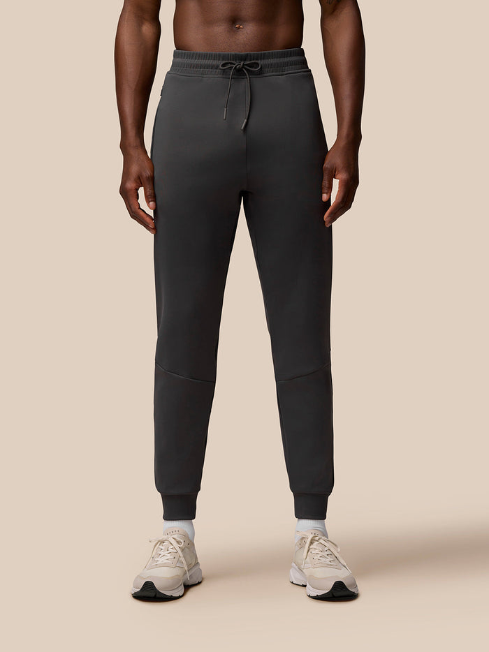 Charcoal Flex Joggers with drawstring waistband and ribbed cuffs, CASTORE logo on left thigh and Protek branding at rear