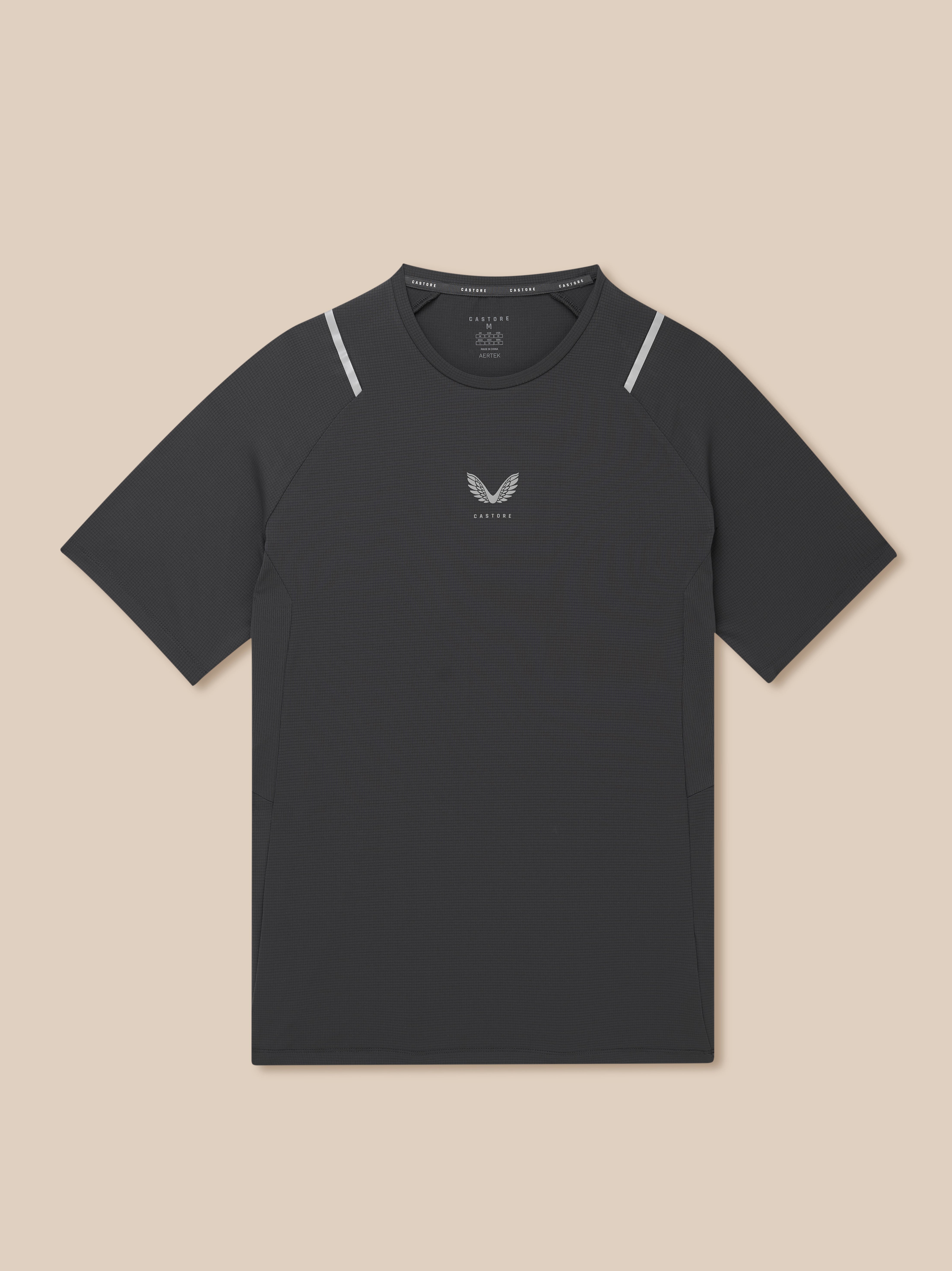 Apex Training T-Shirt - Gunmetal/Silver Reflective