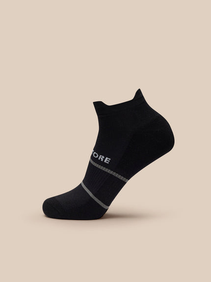Active 3 Pack Ankle Socks - Black