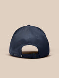Back view of navy Castore cap with adjustable strap and Protek branding