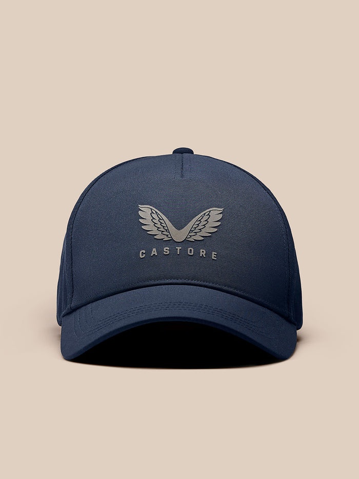 Navy Castore Active Cap with winged logo centered on the front panel.