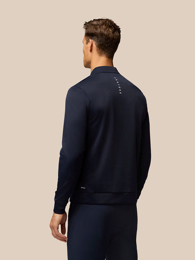 Golf Club Classic Quarter Zip Top - Midnight Navy