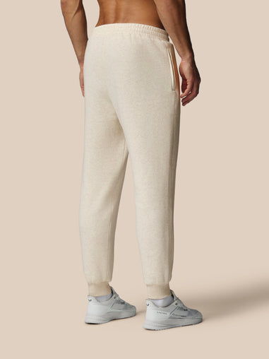 Menâ€™s Adapt Cotton Fleece Joggers - Oatmeal Marl