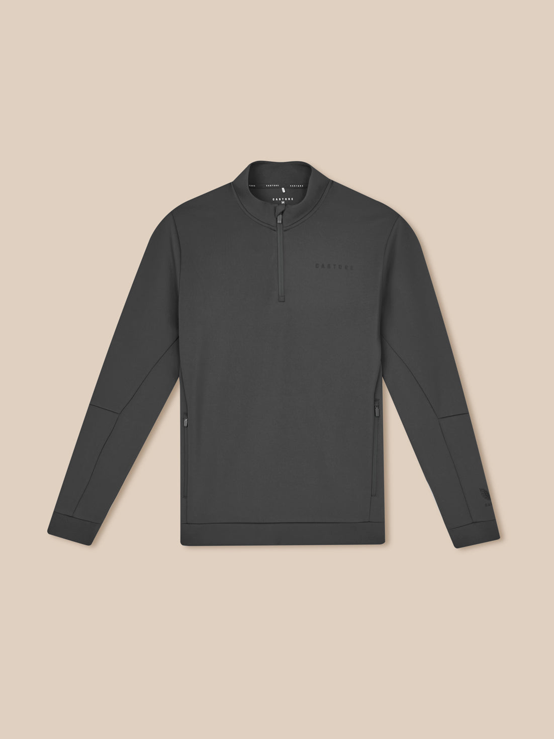 Menâ€™s Flex Long Sleeve Quarter Zip Sweatshirt - Gunmetal