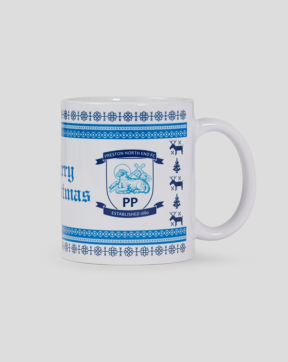 PRESTON NORTH END CHRISTMAS MUG