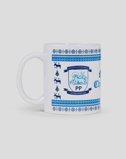 PRESTON NORTH END CHRISTMAS MUG