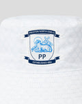 PRESTON NORTH END REVERSIBLE BUCKET HAT - WHITE
