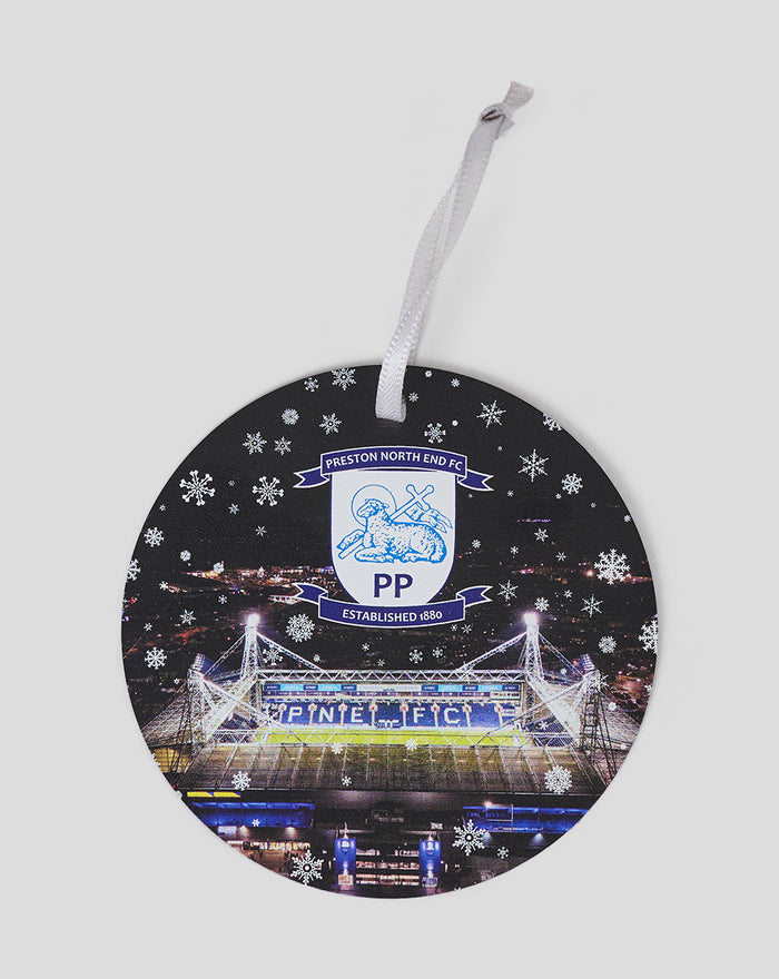 PRESTON NORTH END CHRISTMAS STADIUM DANGLER