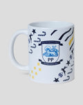 PRESTON NORTH END CHRISTMAS MUG - WHITE