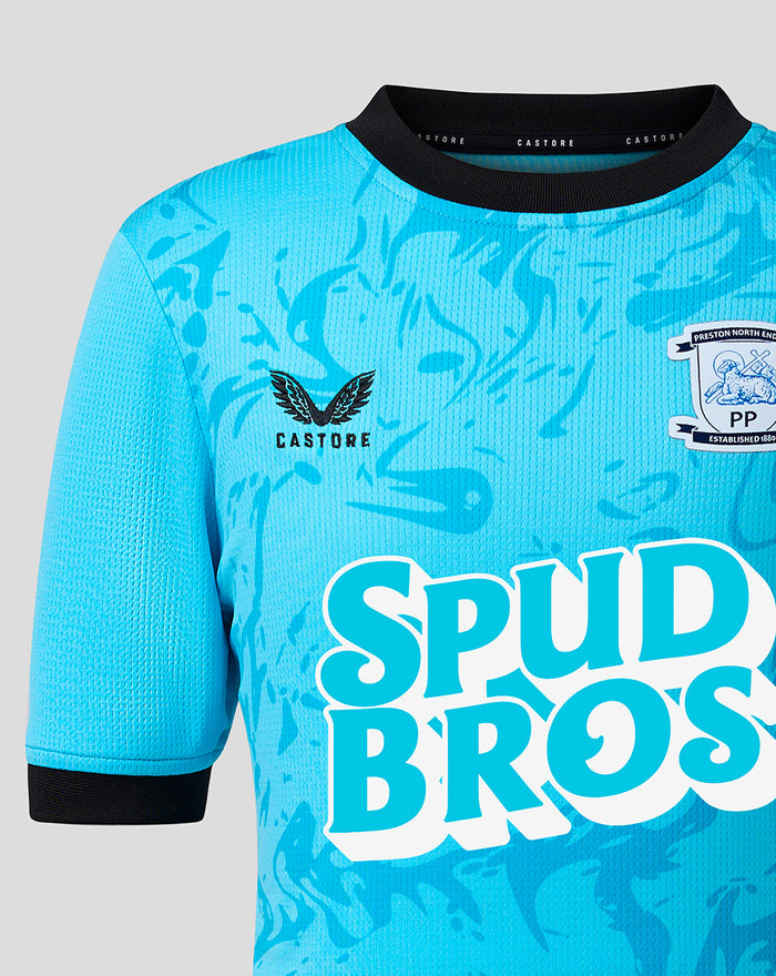 PNE JUNIOR 2026/27  AWAY GOALKEEPER SHORT SLEEVE SHIRT
