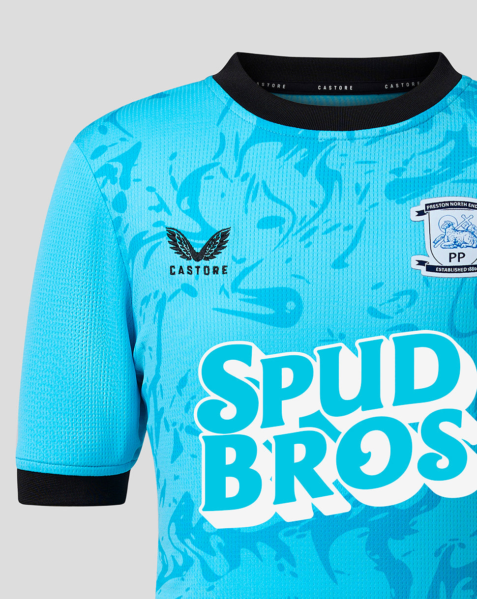 PNE JUNIOR 2026/27  AWAY GOALKEEPER SHORT SLEEVE SHIRT