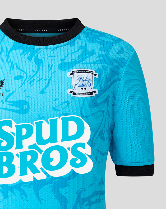 PNE JUNIOR 2026/27  AWAY GOALKEEPER SHORT SLEEVE SHIRT