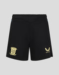 WOMEN'S 24/25 TRAINING SHORTS WITH POCKETS - BLACK