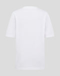 Back view of a white Junior Core Crest T Shirt