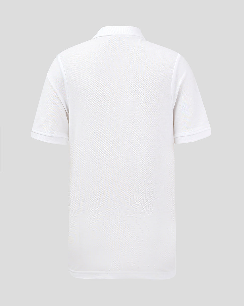 JUNIOR 24/25 CORE POLO - WHITE