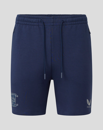 ★ ★ Men's Easy Fit Small Chain Stitch Logo Shor MEN'S 25/26 TRAVEL KNIT SHORTS